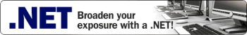 .NET - Broaden your exposure with a .net!